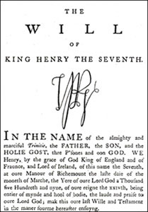 will-of-king-henry