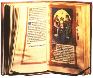 Anne book of hours with inscription